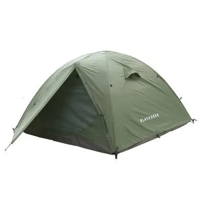 BlackDeer Double Layer Camping Tent - 2-3 Person Waterproof 3/4 Season Shelter with Aluminum Poles