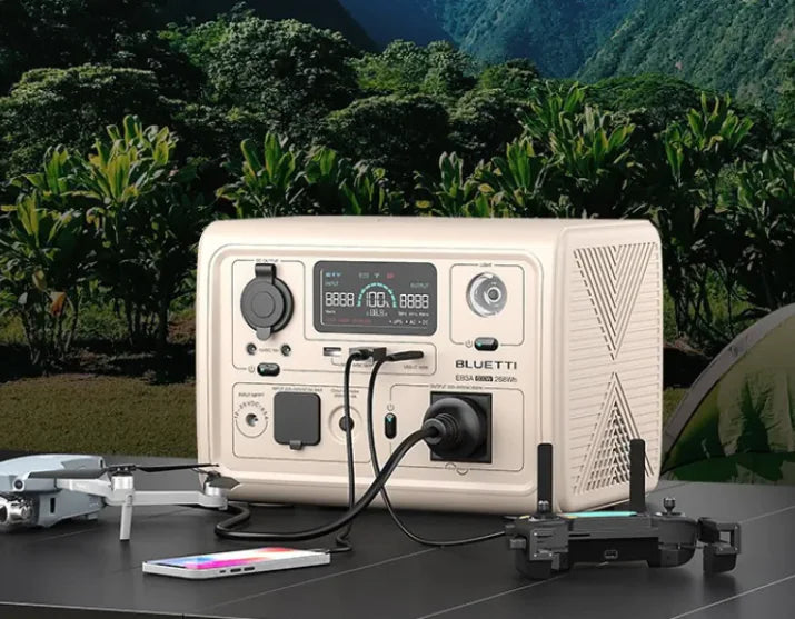 Camping UPS Charging Source - 268Wh Portable Power Station with AC/DC/USB Outputs