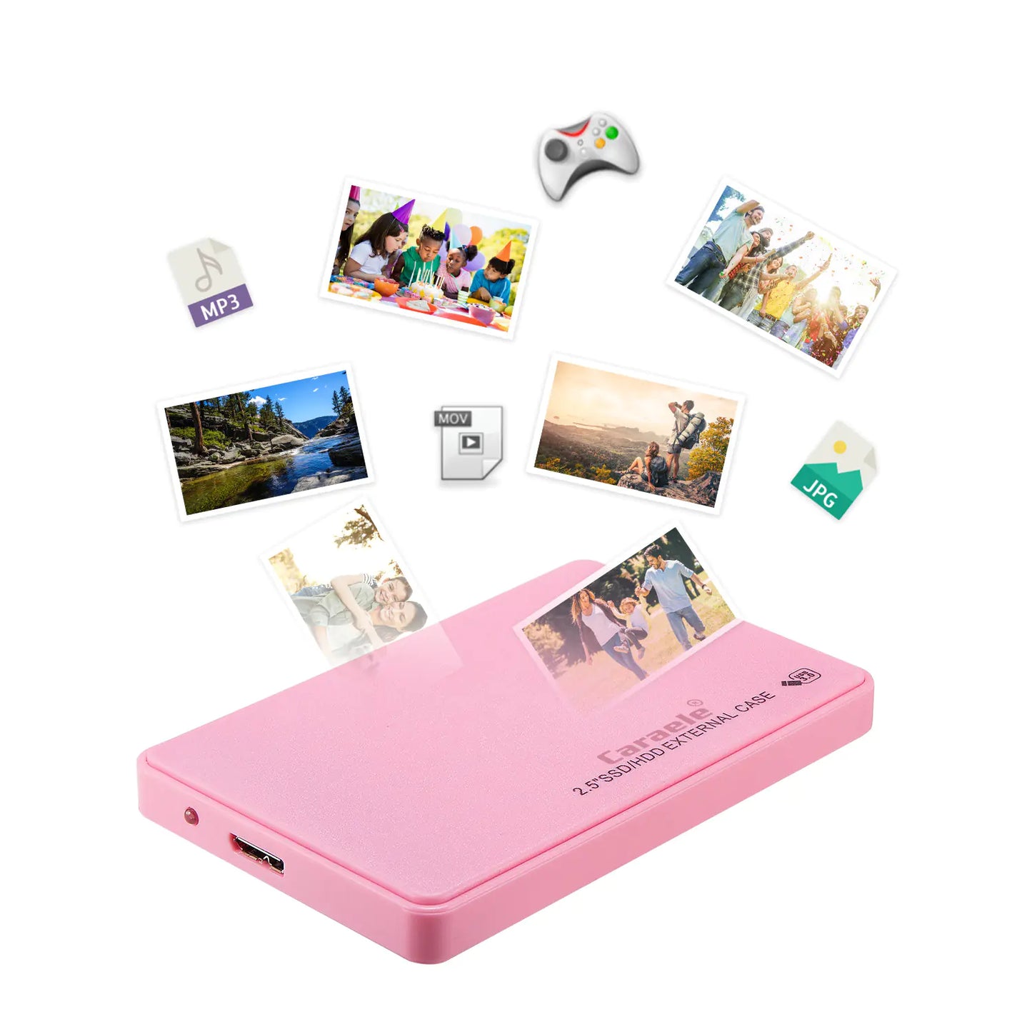 External Portable Hard Drive USB 3.0 High Speed 500GB 1TB 2TB