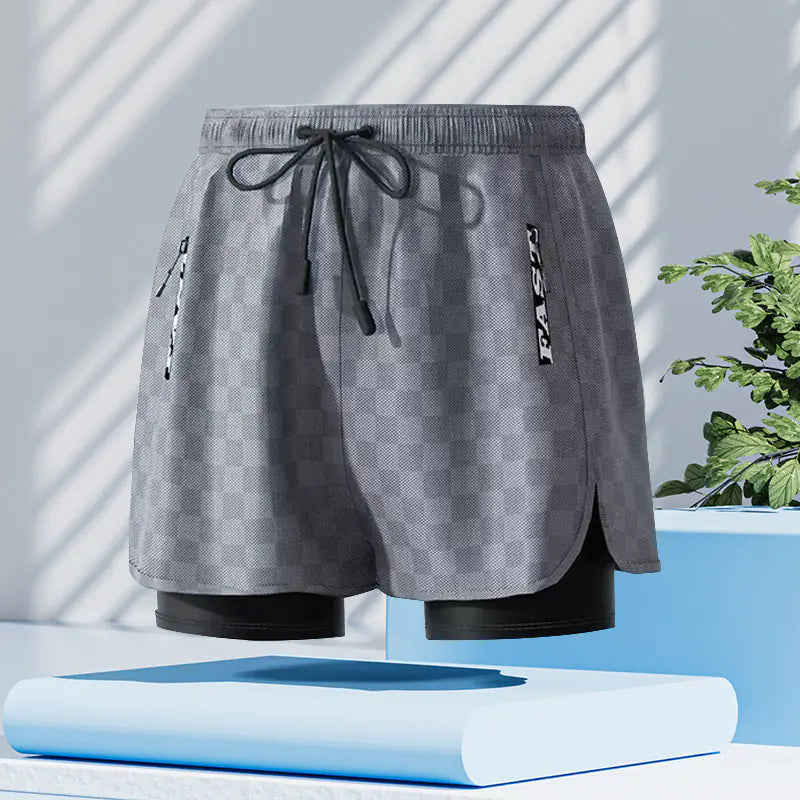 Men's Quick-Dry Swim Trunks - Beach Shorts for Swimming & Spa