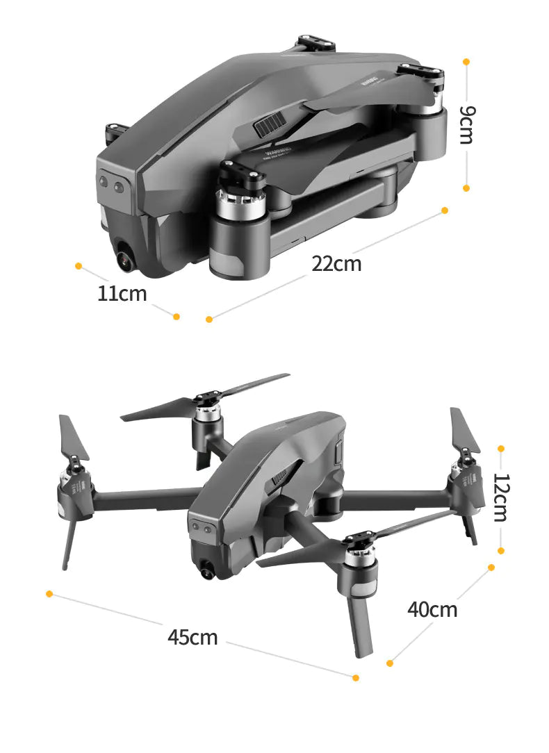 Professional 4K HD Foldable GPS Drone - 28min Flight Time, 1600m Range | Aerial Photography