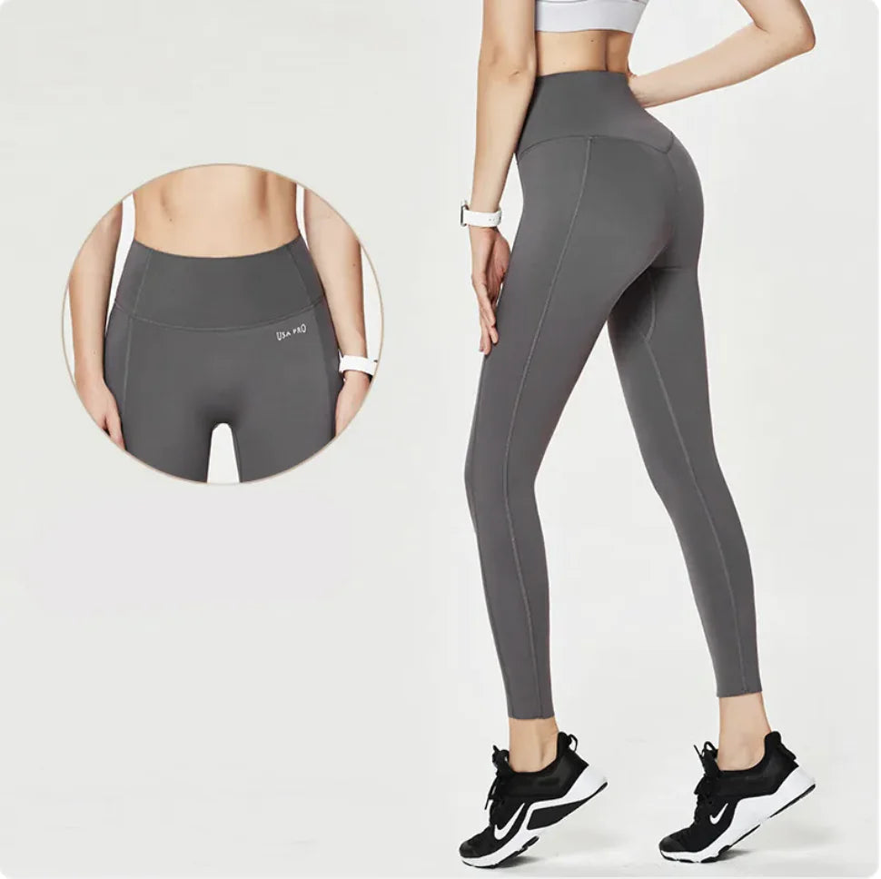 Women's Stretch Yoga Fitness Pants - High-Waist Quick-Dry Leggings | Athletic Wear