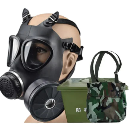 FM Type 05 Gas Mask - Full Face Respirator for Chemical Protection | Industrial Safety Equipment