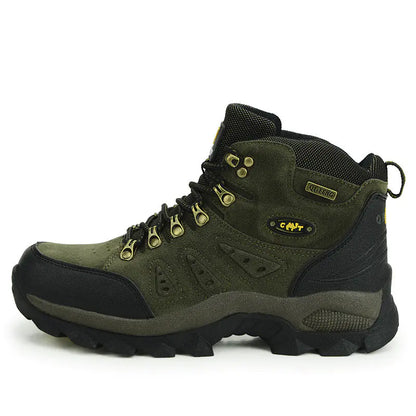 Unisex High-Top Outdoor Hiking Shoes - Waterproof Trail Boots for Men and Women | All-Terrain