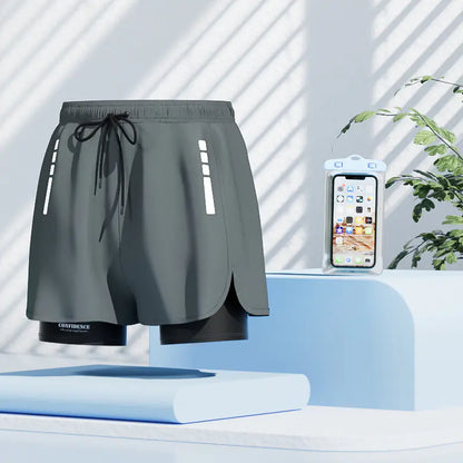 Men's Quick-Dry Swim Trunks - Beach Shorts for Swimming & Spa