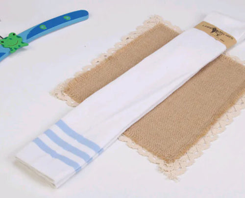 Striped Over-the-Knee Socks for Women - College Style Knee-High Fashion Socks