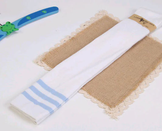 Striped Over-the-Knee Socks for Women - College Style Knee-High Fashion Socks