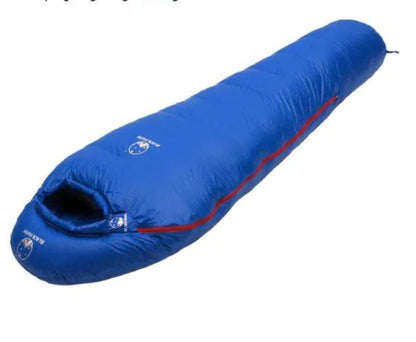 Goose Down Warm Sleeping Bag - Lightweight Insulated Camping Bag | Single