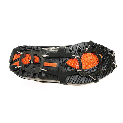 18-Tooth Stainless Steel Ice Crampons for Climbing