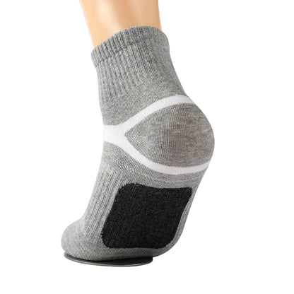 Men's Outdoor Sports Socks - Durable 75% Cotton Crew Socks for Hiking & Basketball