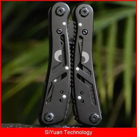 Stainless Steel Multitool - Compact Folding Pliers & Tool Kit | Camping & Outdoor