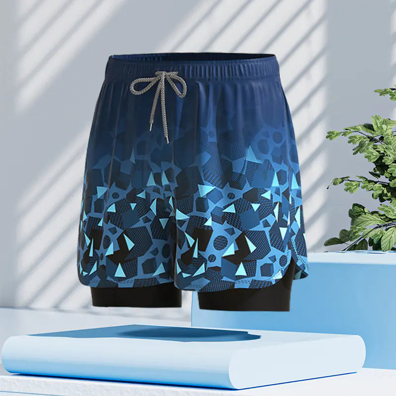 Men's Quick-Dry Swim Trunks - Beach Shorts for Swimming & Spa