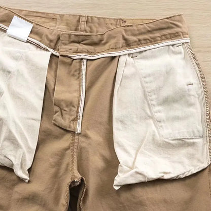 2023 Men's Casual Loose Fit Cotton Cargo Pants