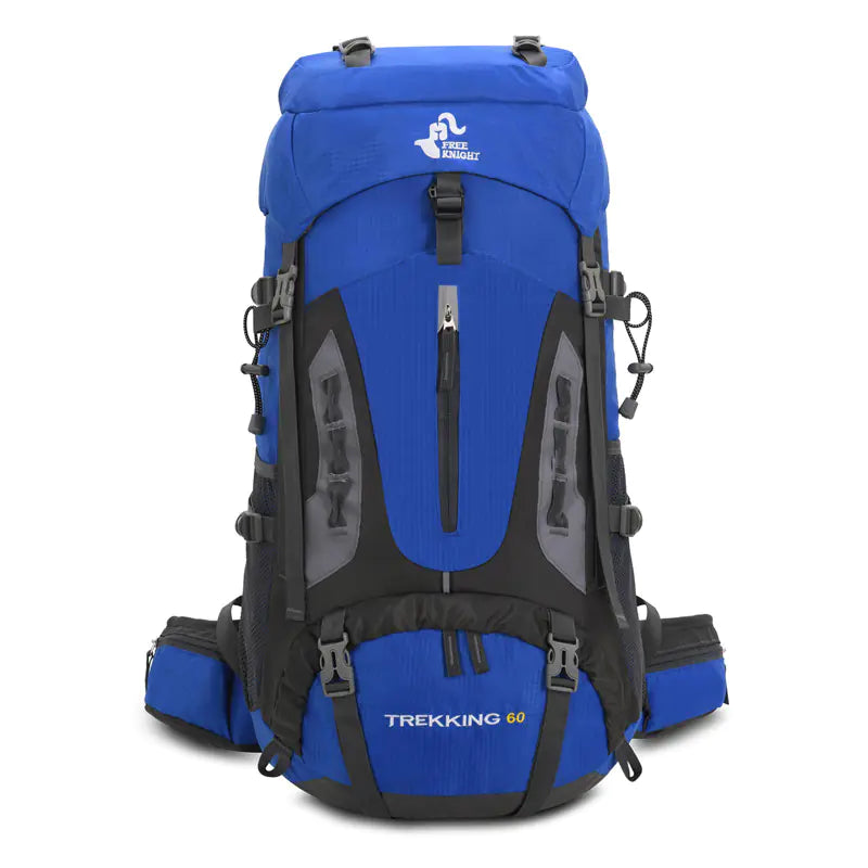 60L Hiking Backpack with Rain Cover for Outdoor Use
