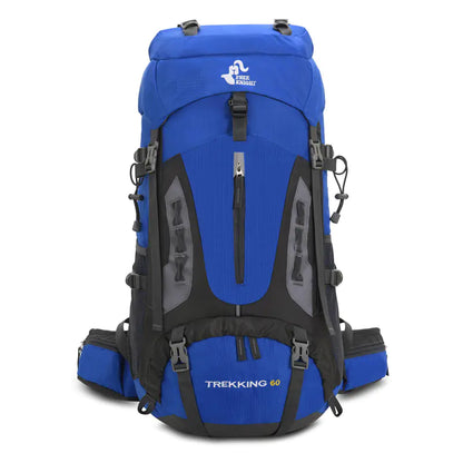 60L Hiking Backpack with Rain Cover for Outdoor Use