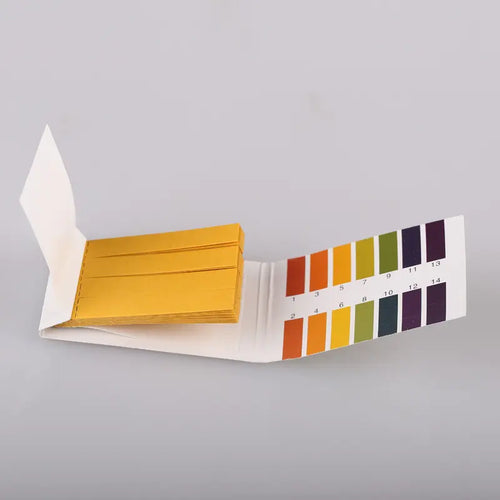 PH 1-14 Test Paper for Water, Soil, and Food Testing - 240 Strips with Storage Case