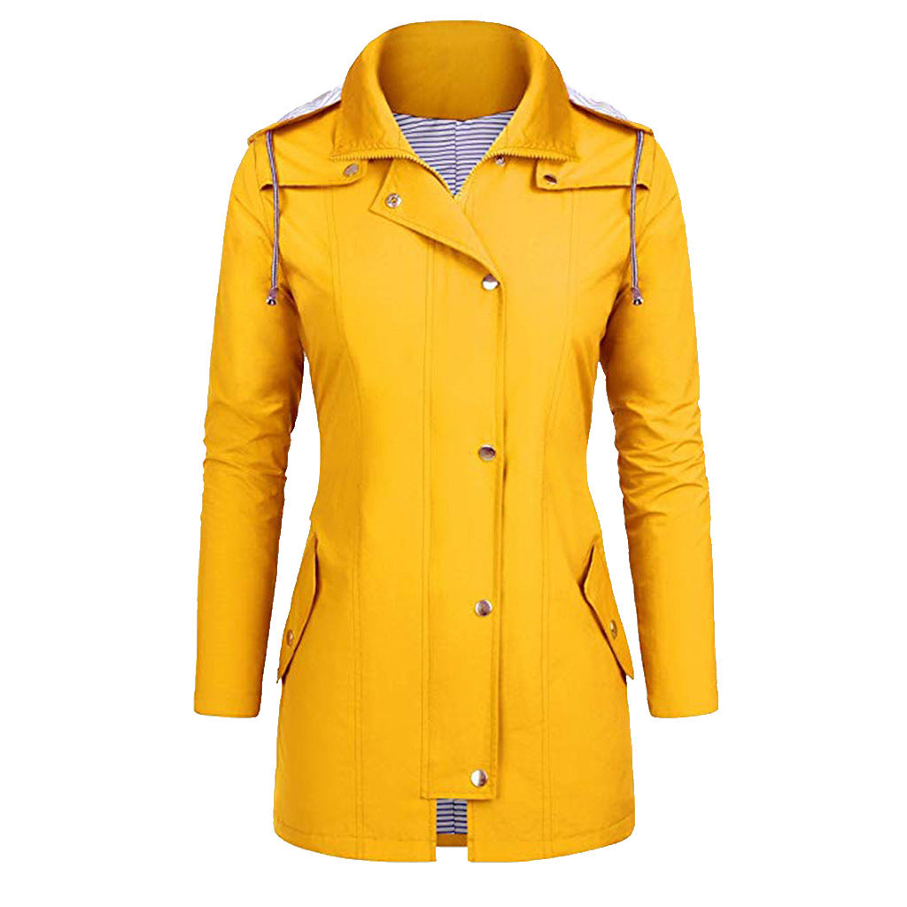 2019 Lightweight Waterproof Rain Jacket for Women