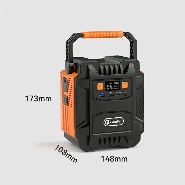200W Portable Power Station - Outdoor Energy Storage Supply | Camping & Emergency Backup