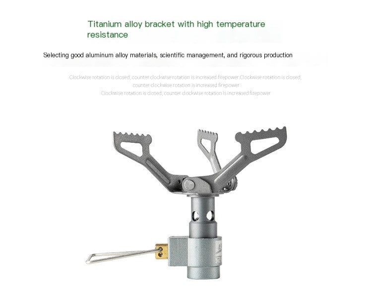 BRS-3000T Portable Outdoor Titanium Gas Stove
