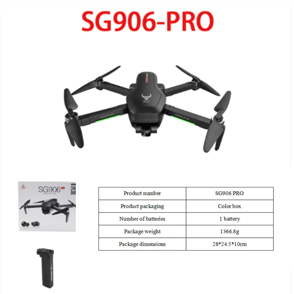 SG906 PRO Foldable GPS Drone with 4K Gimbal Camera - Beast 3 | Outdoor Electronics