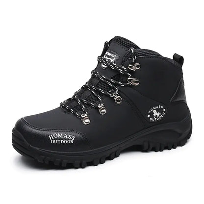 Men's High-Top Outdoor Hiking Shoes - Waterproof Trail Boots | All-Terrain Footwear
