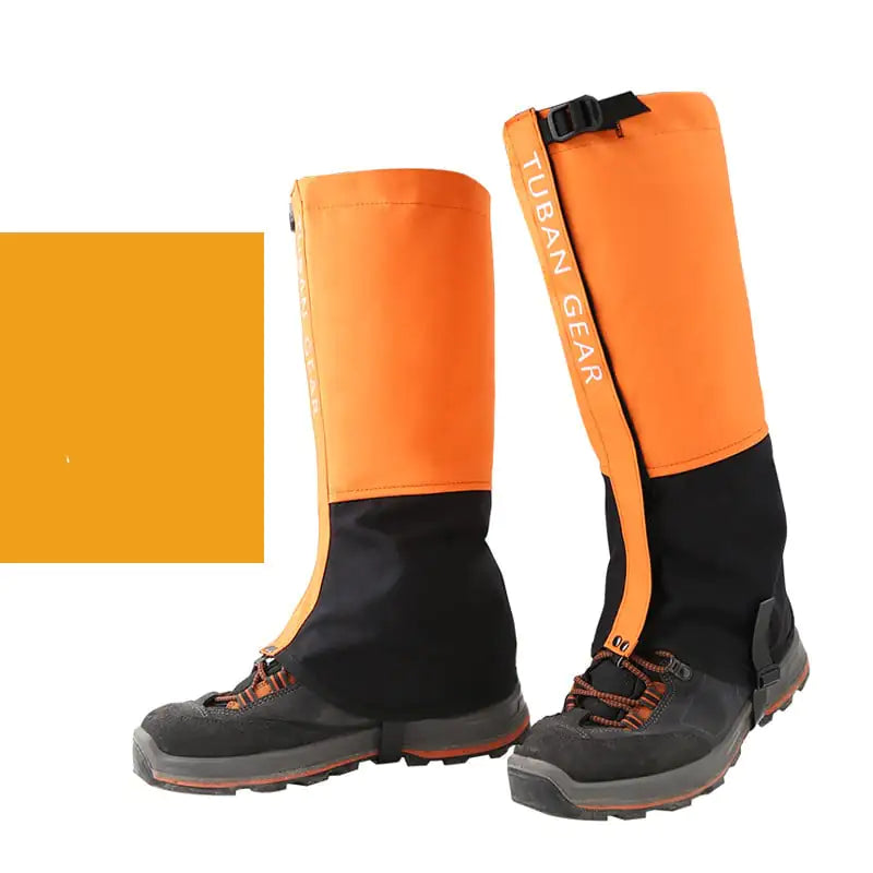 Outdoor Snow Gaiters for Mountaineering & Hiking - Waterproof Leg Protection Covers
