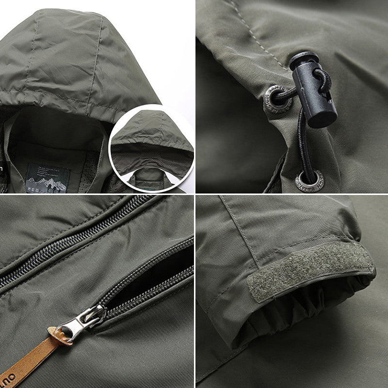 Men's Waterproof Charging Sports Jacket for Spring & Autumn