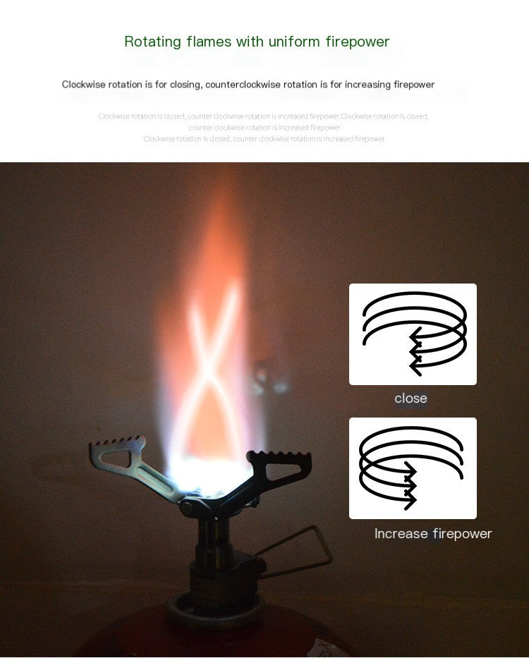 BRS-3000T Portable Outdoor Titanium Gas Stove