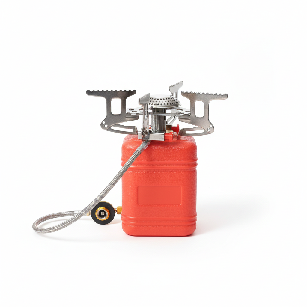 Camping Gas Stove with Fuel Line