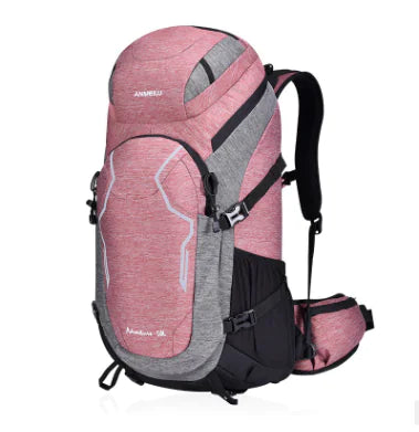 50L Nylon Hiking Backpack - Lightweight Outdoor Sports Pack