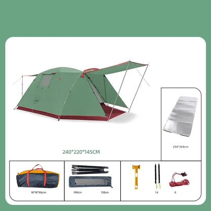 Four Person Outdoor Camping Tent