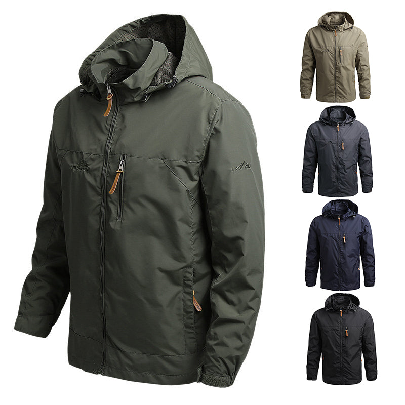 Men's Waterproof Charging Sports Jacket for Spring & Autumn