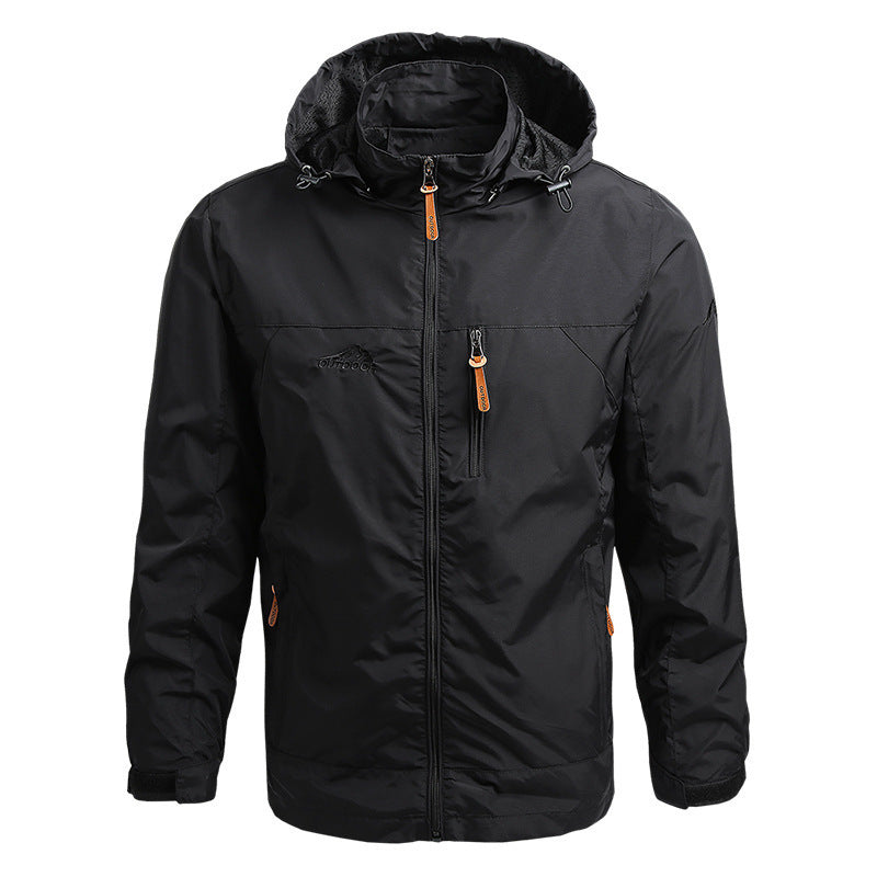 Men's Waterproof Charging Sports Jacket for Spring & Autumn