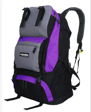 40L Waterproof Hiking Backpack - Lightweight Polyester Outdoor Pack | Multi-Color Options