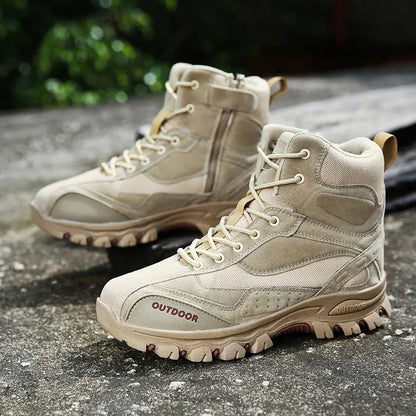 Men's High-Top Outdoor Hiking Shoes