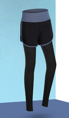 Women's Summer Yoga Shorts - Quick-Dry & Black (3-in-1)
