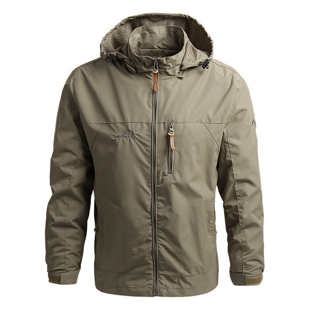 Men's Waterproof Charging Sports Jacket for Spring & Autumn
