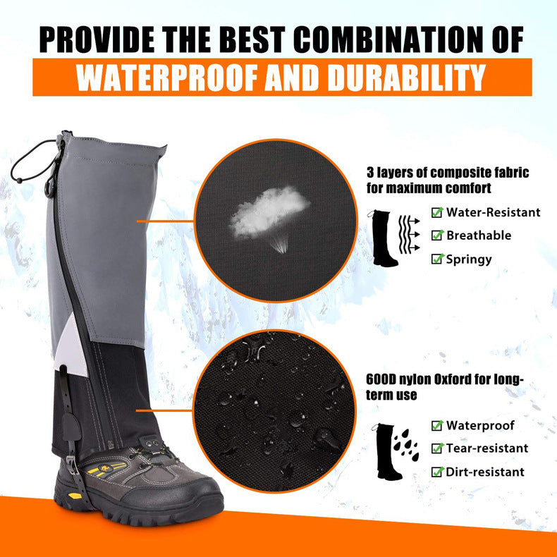 Amazon Outdoor Hiking Gaiters for Sand and Snow
