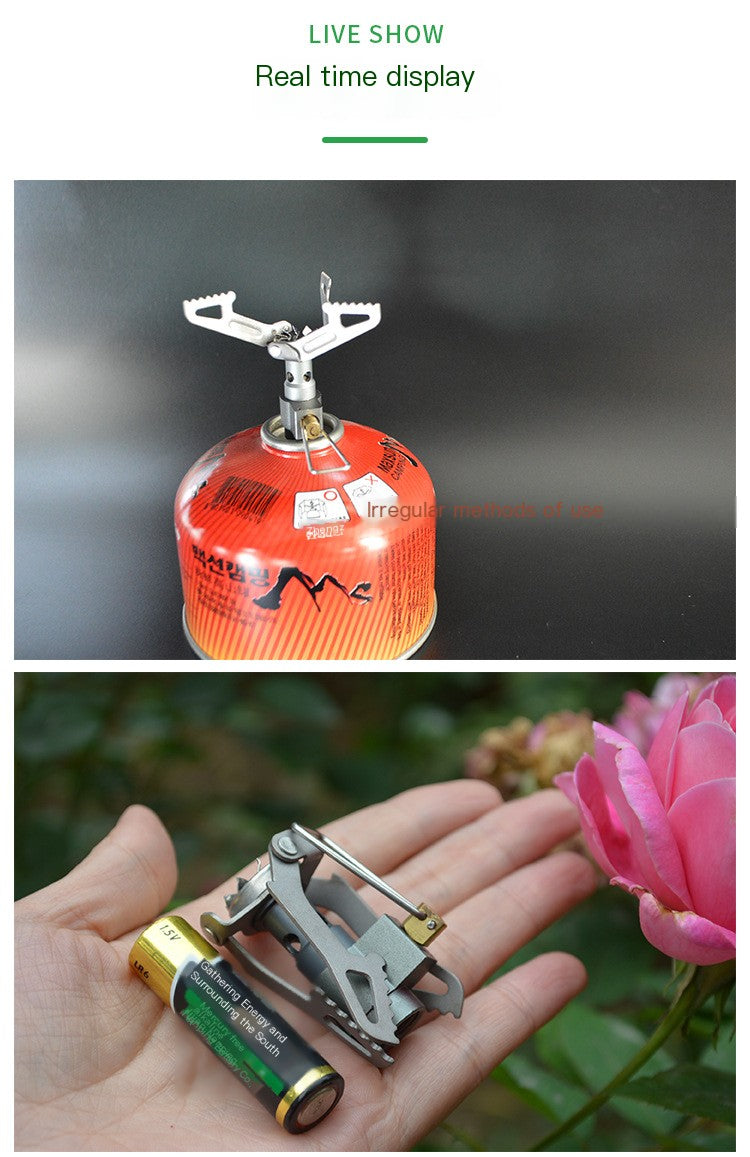 BRS-3000T Portable Outdoor Titanium Gas Stove