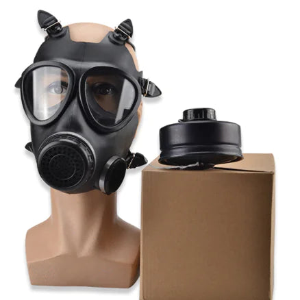 FM Type 05 Gas Mask - Full Face Respirator for Chemical Protection | Industrial Safety Equipment