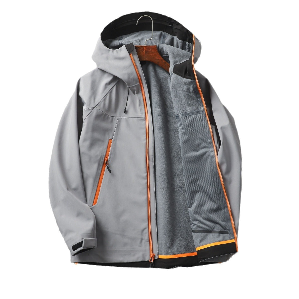 Windproof Waterproof Hooded Soft Shell Jacket