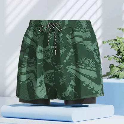 Men's Quick-Dry Swim Trunks - Beach Shorts for Swimming & Spa