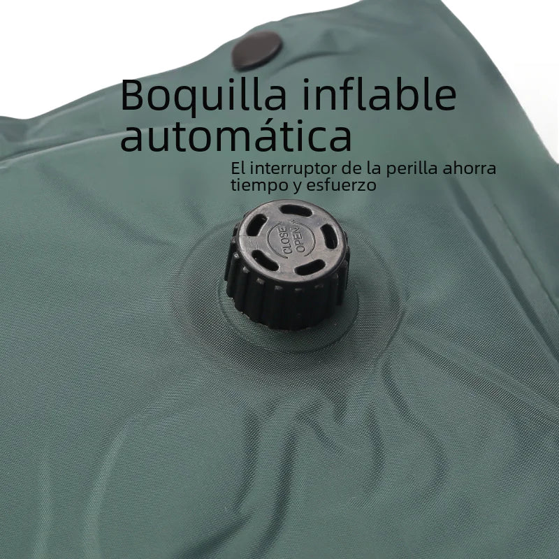 Automatic Inflatable Camping Mattress - 180x60x2.5cm Moisture-Proof Sleeping Pad | 200kg Capacity