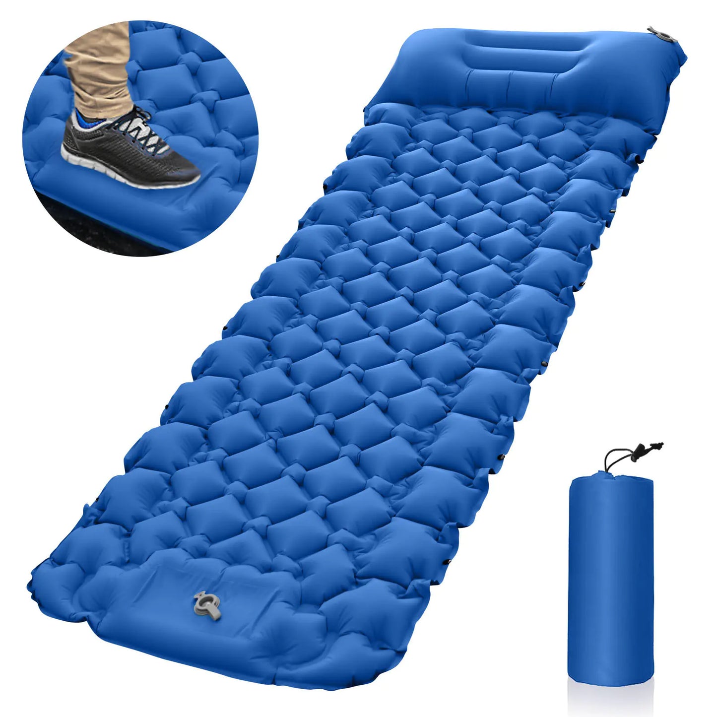Portable Inflatable Camping Mattress for Outdoor Use