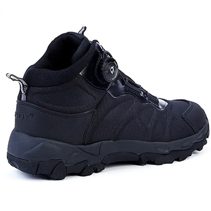 Military Tactical Off-Road Trekking Boots - ESDY Fast Reverse Combat Boots | All-Season Hiking