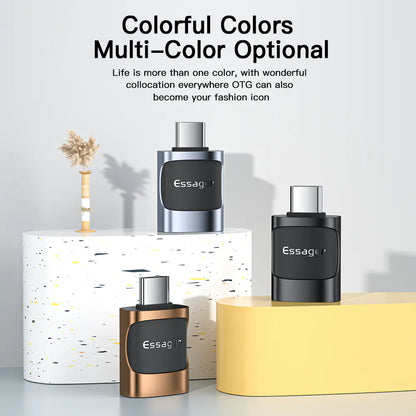 USB Type-C OTG Adapter - High-Speed 3.0 Data Transfer