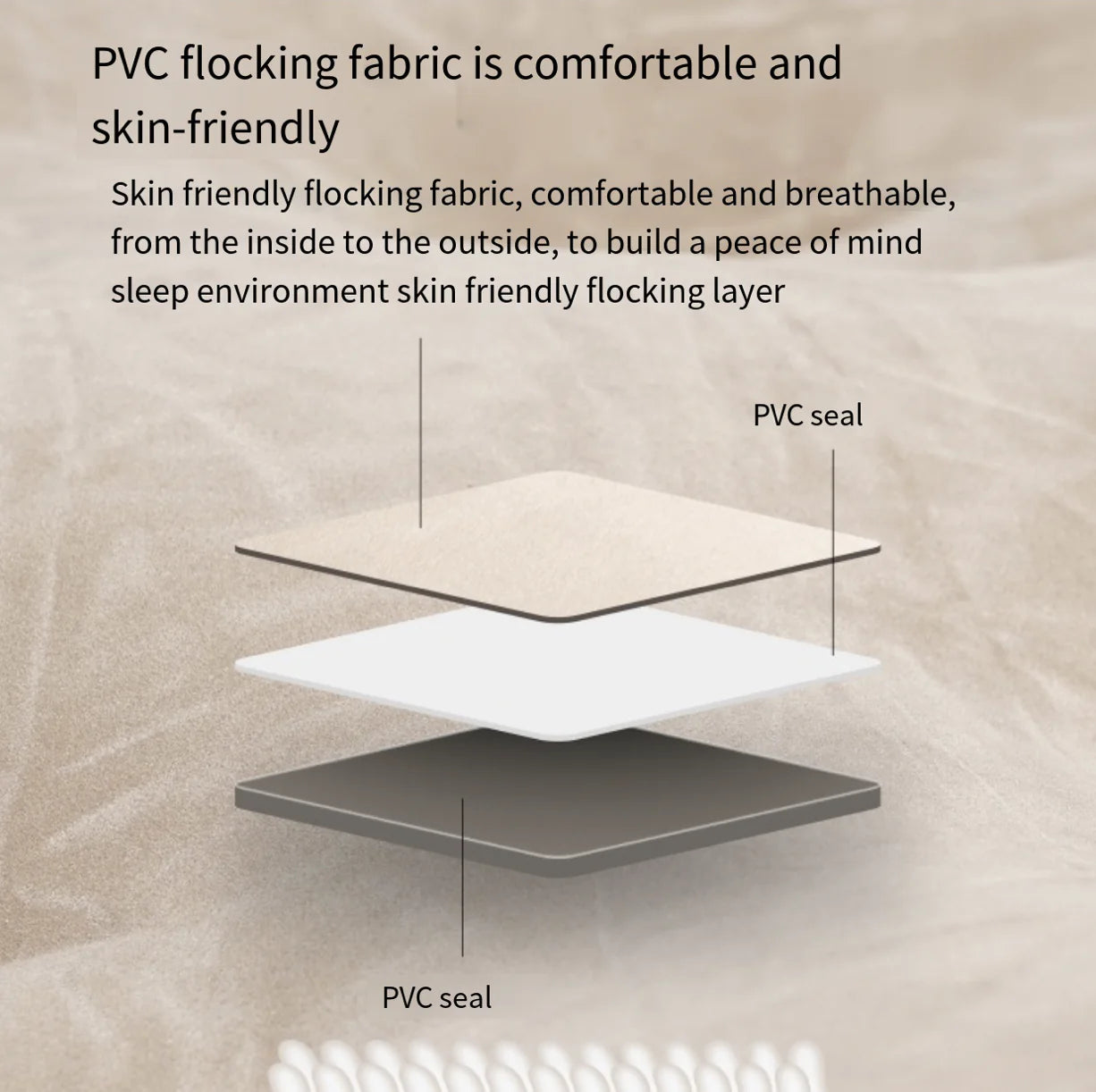 Inflatable Camping Mattress for Home and Outdoor Use