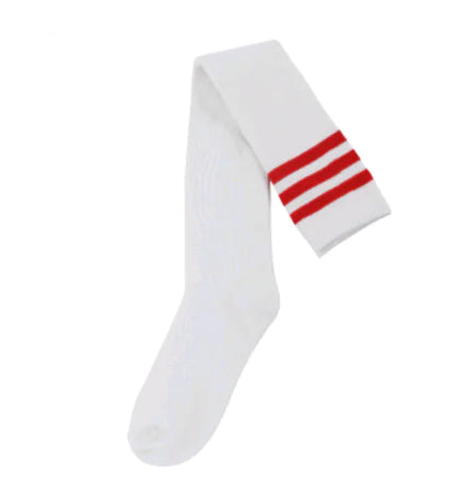 Striped Over-the-Knee Socks for Women - College Style Knee-High Fashion Socks