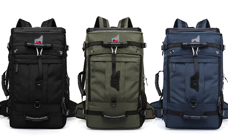 50L Oxford Fabric Hiking Backpack - Large Capacity Travel Pack with Durable Construction | Outdoor Adventure