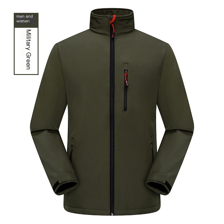 Windproof Waterproof Softshell Jacket — Lightweight & Warm | Men & Women